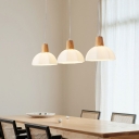 Modern Direct Connection Changeable Hanging Length Drum Ceiling Lamp for Living Room