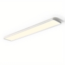 1 Light Modish Led Light Flat Mounted Ceiling Light with Plexiglass Shade , Hardwired