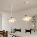 Modern Metal Adjustable Hanging Length Pendant Light with Bowl Shade for Bedroom