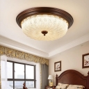 1 Light Modern Simple Style Led Light Fixture Circle Flushmount Ceiling Light Fixture
