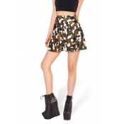 Popular Camouflage Pattern cool Pleated Skirts
