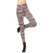 Must Have Fashionable Leopard Print Mid Waist Leggings