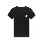 Hot Street Style Round Neck Short Sleeve Graphic T-Shirt
