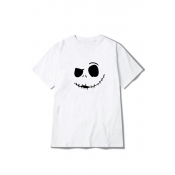 Personality Round Neck Short Sleeve Graphic T-Shirt