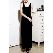 Women's Casual Long Dress Gown Maxi Dress