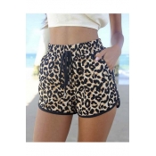 Women's Summer Claire Cheetah Print Shorts - Leopard Print Shorts