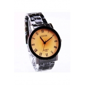 Unisex Cool Style Quartz Watch Black/Brown