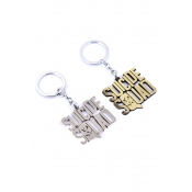 Fashion Alloy Movie Suicide Squad Letters Logo Key Chain Gift