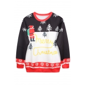 Unisex Fashion Merry Christmas Pullover Sweatshirt