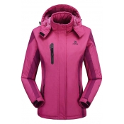 Womens Waterproof Windproof Snow Fleece Jacket Ski Outdoorwear