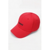 Summer Outdoor Embroidery NONE Letter Pattern Baseball Cap