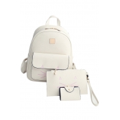 Lovely Cartoon Pattern Students' Basic Simple Leisure Backpack