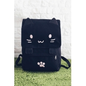 Lovely Cartoon Cat Pattern Leisure School Backpack