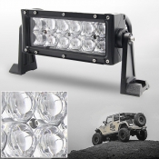 5D 7 Inch Off Road LED Light Bar CREE LED 36W 30 Degree Spot Beam Car Light For Off Road 4WD Jeep Truck ATV SUV Pickup Boat