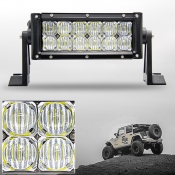 5D 7 Inch Off Road LED Light Bar CREE LED 36W 60 Degree Flood Beam Car Light For Off Road 4WD Jeep Truck ATV SUV