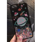 New Arrival Cartoon Galaxy Planets Pattern Mobile Phone Case for iPhone