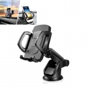Car Phone Holder Adjustable and Universal Dashboard with Strong Sticky Gel Pad for Smartphone
