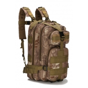 Fashion Color Block Snake Pattern Outdoor Sports Hiking Bag Backpack