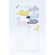 New Arrival Cloud Dropped Rain Pattern Mobile Phone Case for iPhone