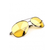 New Fashion Aviator Style Metal Frame Sleek Sunglasses
