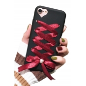 New Fashion Crisscross Bow Tie Back Mobile Phone Case for iPhone