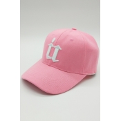 Chic Embroidery Letter Pattern Outdoor Baseball Cap for Couple