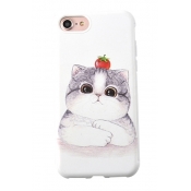 Lovely Cat Cartoon Printed iPhone Mobile Phone Case