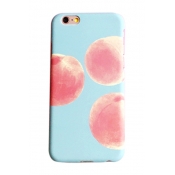 Peach Printed Mobile Phone Case for iPhone