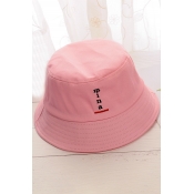 MINA Letter Embroidered Bucket Hat