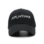 AIR HOME Letter Embroidered Unisex Baseball Hat