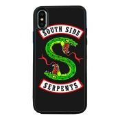 Snake Letter Printed iPhone Mobile Phone Case