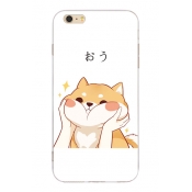 Cartoon Shiba Inu Japanese Printed Mobile Phone Cases for iPhone