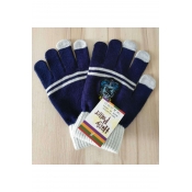 Touch Screen Harry Potter Pattern Warm Knit Outdoor Gloves