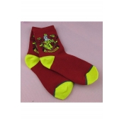 Red Harry Potter Printed Unique Warm Socks