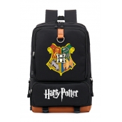 Popular Harry Potter University Badge Printed Outdoor Traveling Unisex Backpack 28*15*43cm
