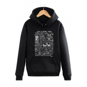 Trendy Doctor Who Letter Printed Long Sleeve Warm Thick Pullover Hoodie