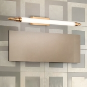 Metal Acrylic LED Wall Light Fixtures Modern Linear Sconce Wall Lamps for Bedroom Bathroom