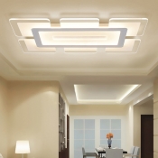 acrylic square modern ceiling lights