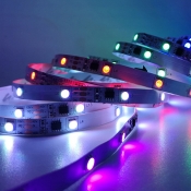 LED 3528 Dropper Waterproof 9 Key Voice Color Changing Colorful Lamp Belt 5m 10m, White