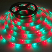 LED Dropper Waterproof 3528 RGB 24 Keys/44 Keys Colorful Light Lamp Belt 5m