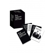 Popular Letter BOX AGAINST OFFICE Printed Party Games Card in Black