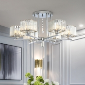 .Modern Crystal LED Ceiling Light Fixture Aisle Hallway Pendant Lamp Chandelier. 