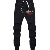 Mens Pants Unique Anime Letter Tokyo Ghoul Drawstring Waist Cuffed Slim Fit 7/8 Length Tapered Graphic Jogger Pants