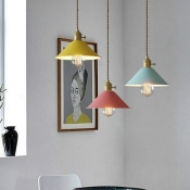 Multiple Macaron Color Nordic Dining Room Pendant 8