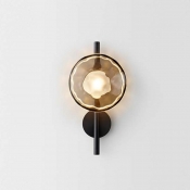 Nordic Style LED Wall Sconce Light Modern Style Metal Acrylic Celling Light for Bedside