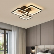 Modern Style LED Flushmount Light Nordic Style Metal Acrylic Celling Light for Living Room