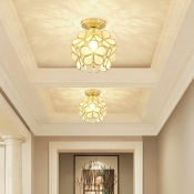 Contemporary Flush Mount Ceiling Lights Nordic Style Macaron Close to Ceiling Lamp for Bedroom