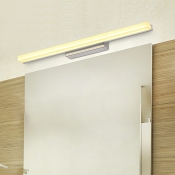 Vanity Lighting Ideas Contemporary Style Acrylic Vanity Mirror Lights for Bathroom