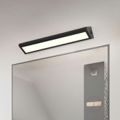 Metal Vanity Light Modern Bathroom Wall Mount Lighting LED with Arcylic Shade