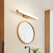 1 Light Vanity Mirror Lights Contemporary Style Acrylic Vanity Lighting for Bathroom